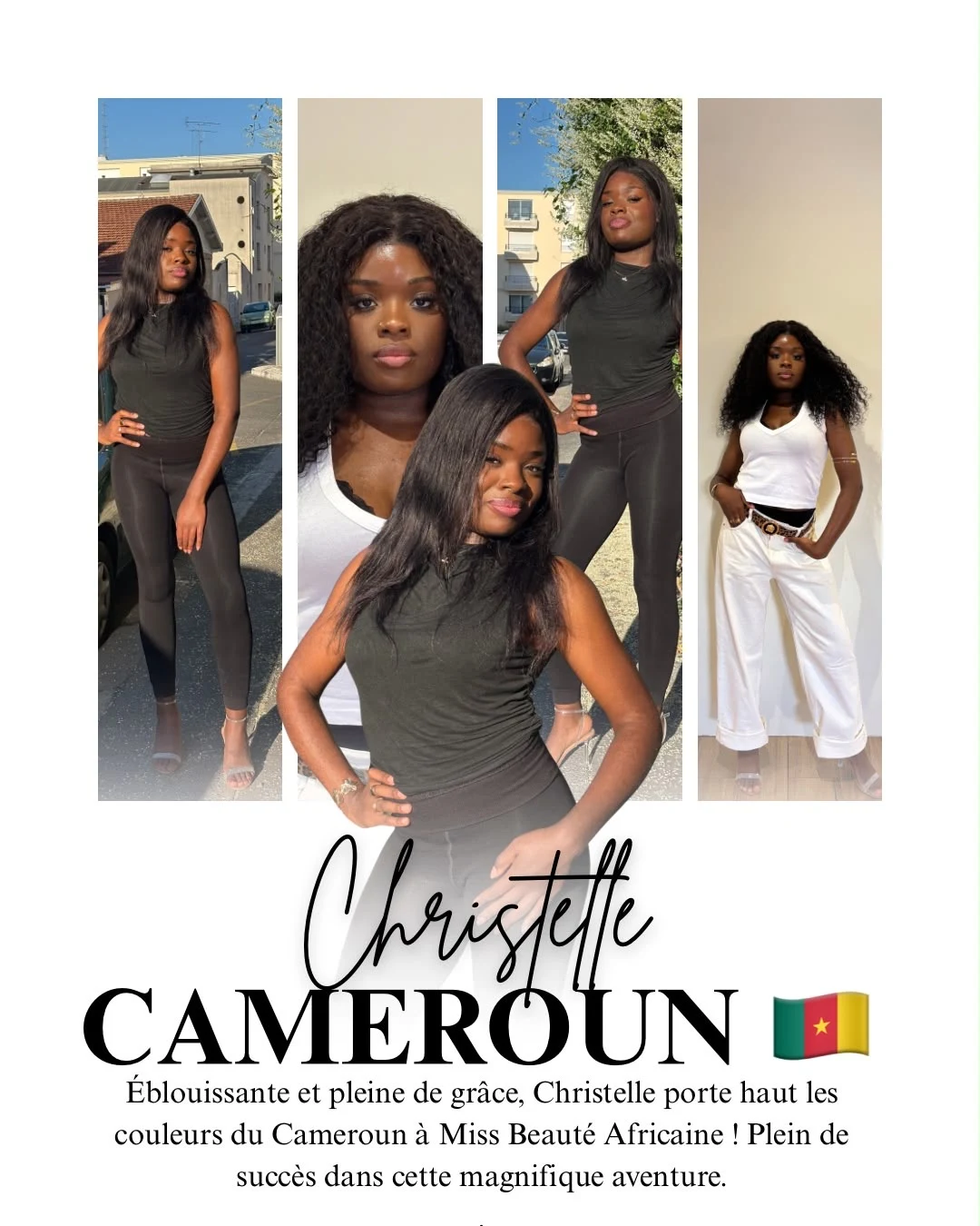 Affiche officielle de Christelle, Cameroun